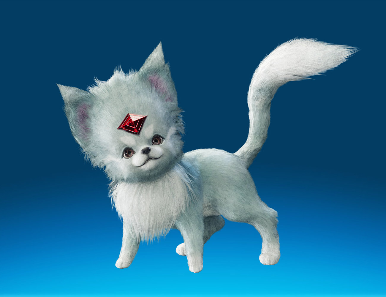 Carbuncle Art from Final Fantasy VII Remake