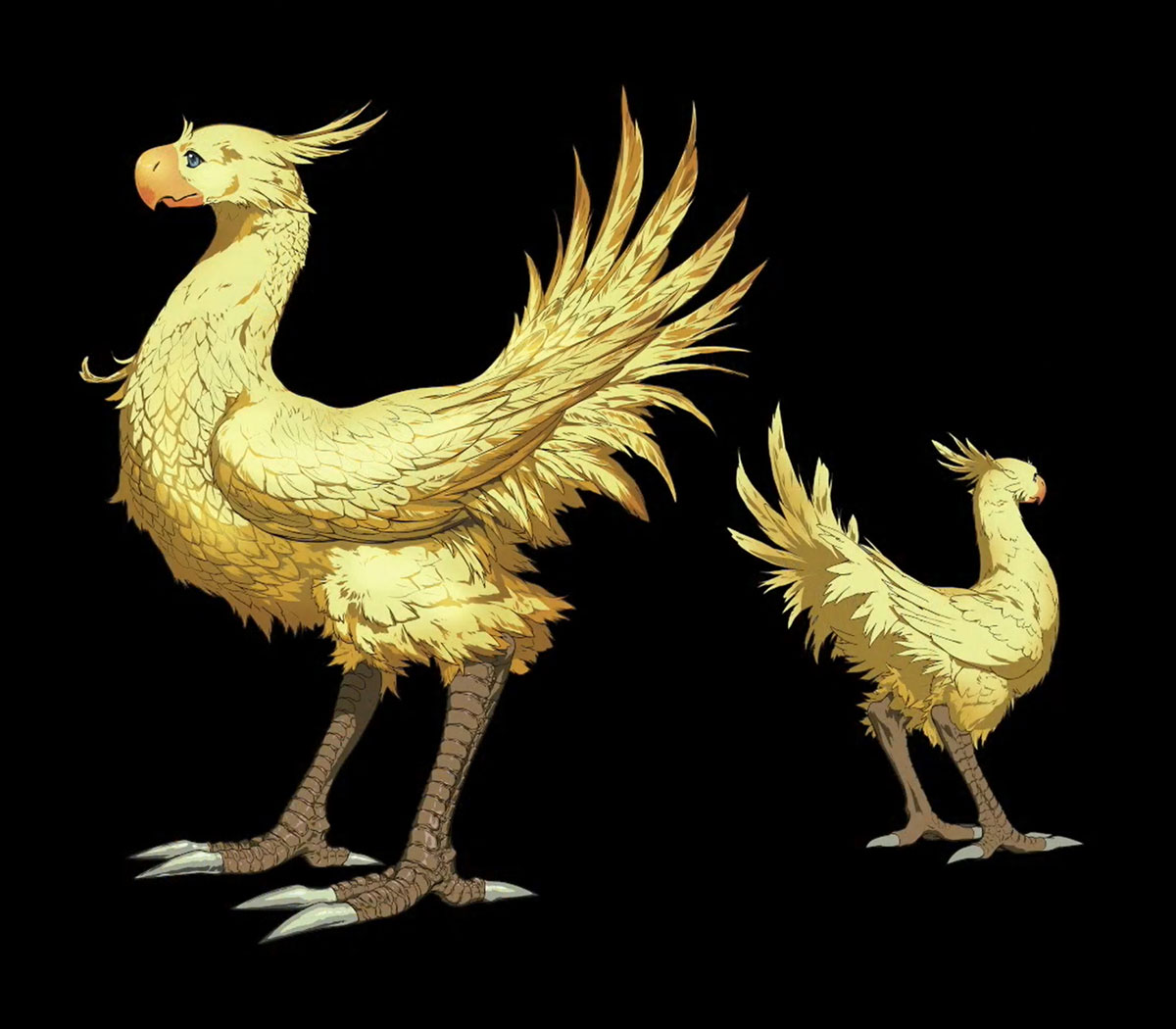 Chocobo Concept Art from Final Fantasy VII Remake