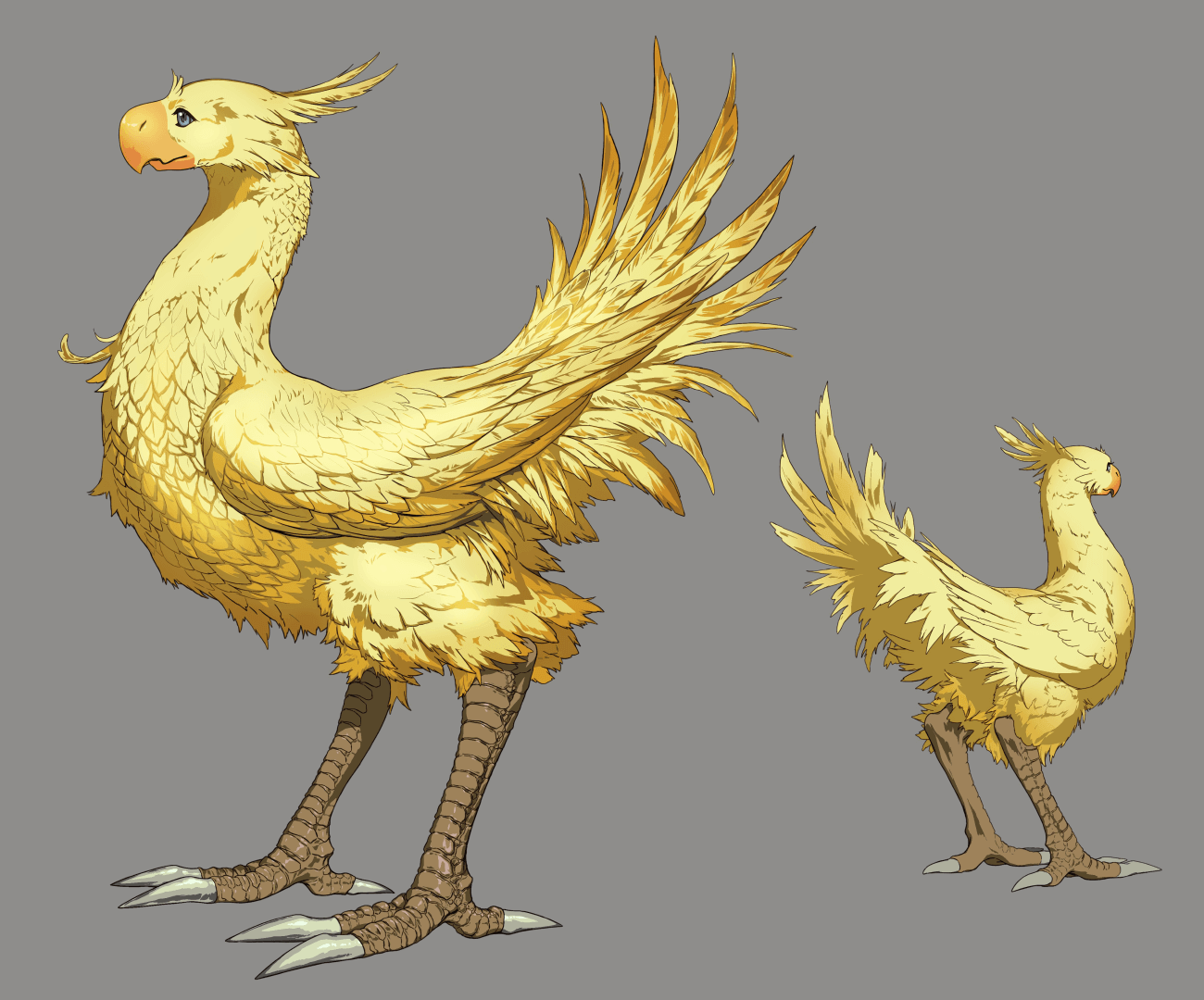 Chocobo Concept Artwork from Final Fantasy VII Remake