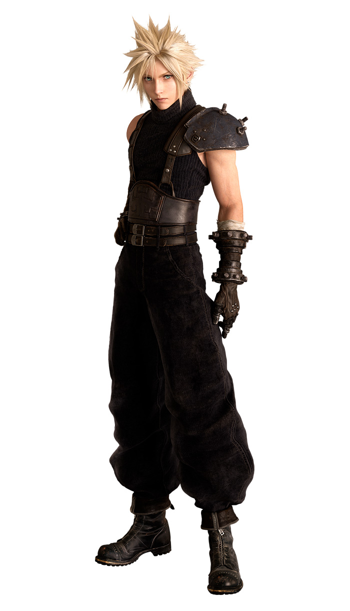 Cloud Artwork from Final Fantasy VII Remake