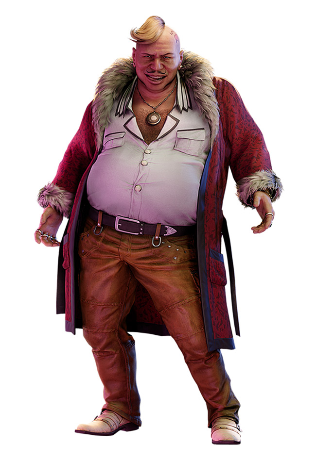 Don Corneo Artwork from Final Fantasy VII Remake