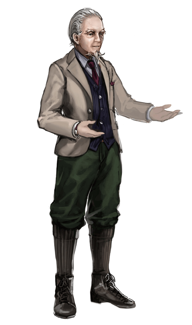 Hart Concept Art from Final Fantasy VII Remake