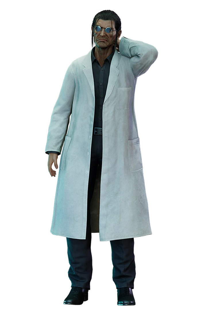 Hojo Artwork from Final Fantasy VII Remake