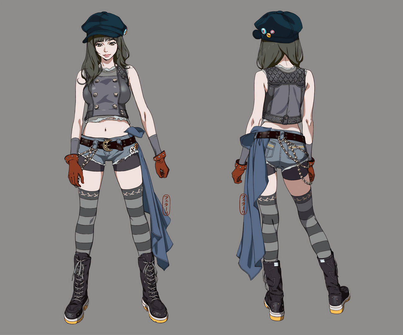 Kyrie Canaan Concept Artwork from Final Fantasy VII Remake