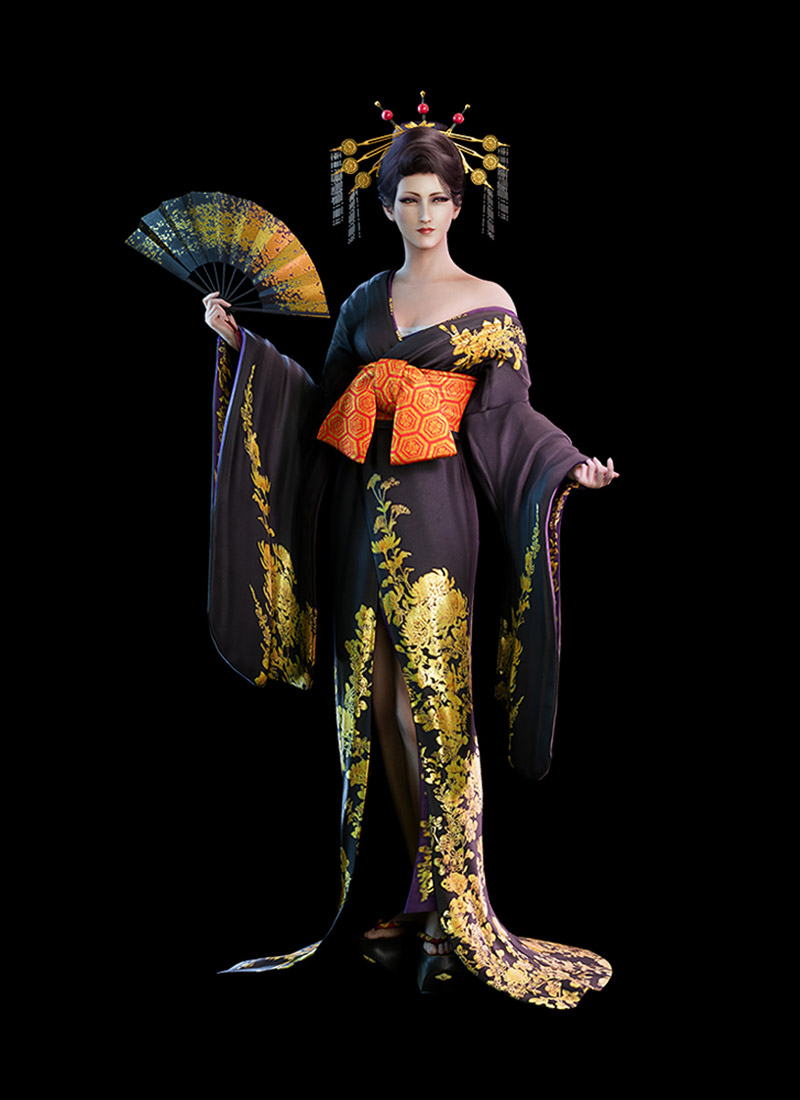 Madame M Art from Final Fantasy VII Remake