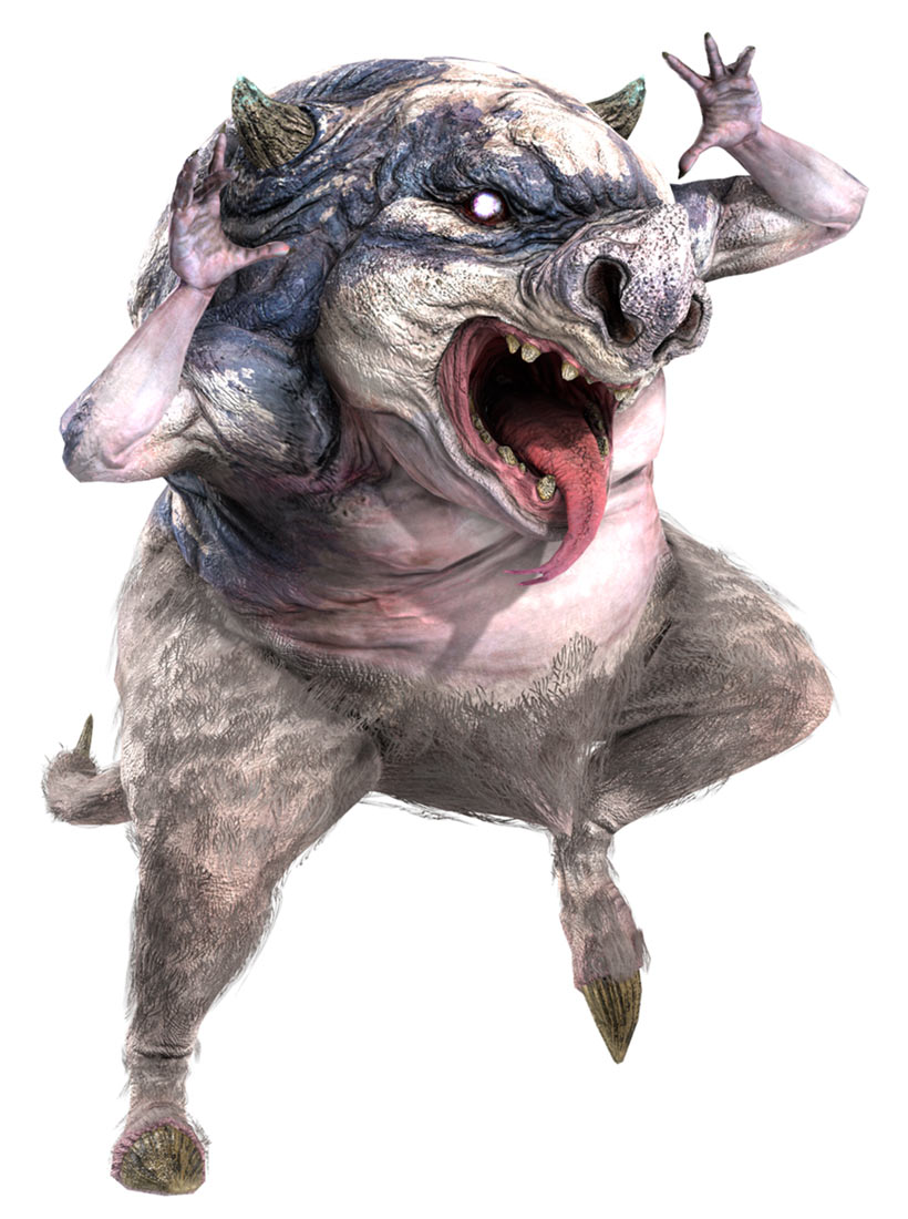 Mischievous Shoat Render from Final Fantasy VII Remake