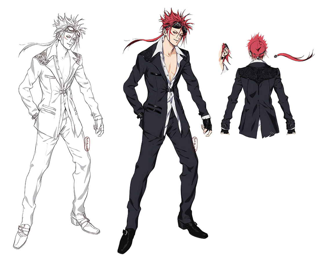 Reno Concept Artwork from Final Fantasy VII Remake