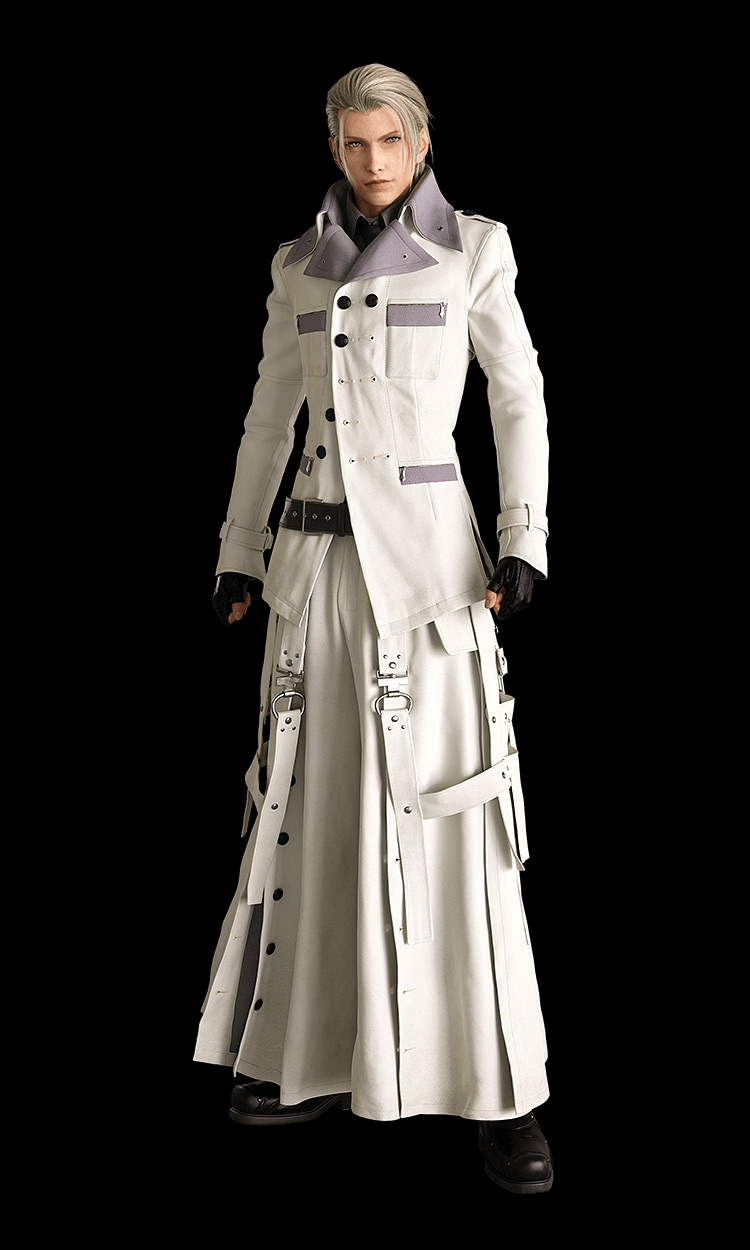 Rufus Shinra Art from Final Fantasy VII Remake