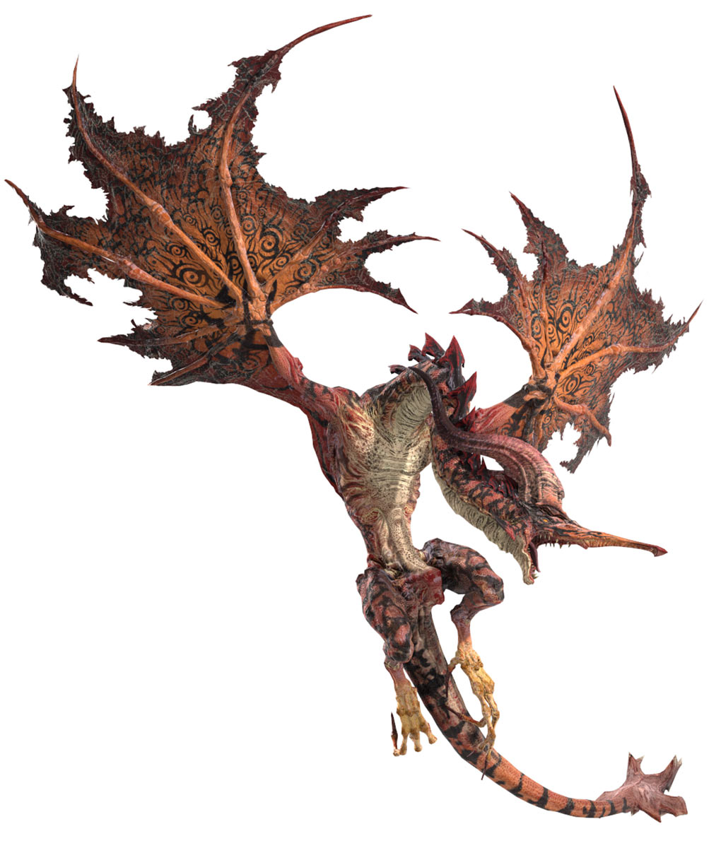 Rust Drake Render from Final Fantasy VII Remake