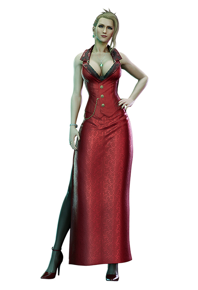 Scarlet Artwork from Final Fantasy VII Remake