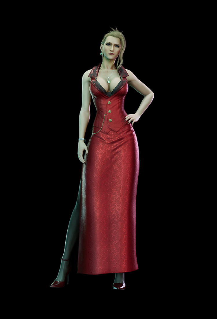 Scarlet Art from Final Fantasy VII Remake