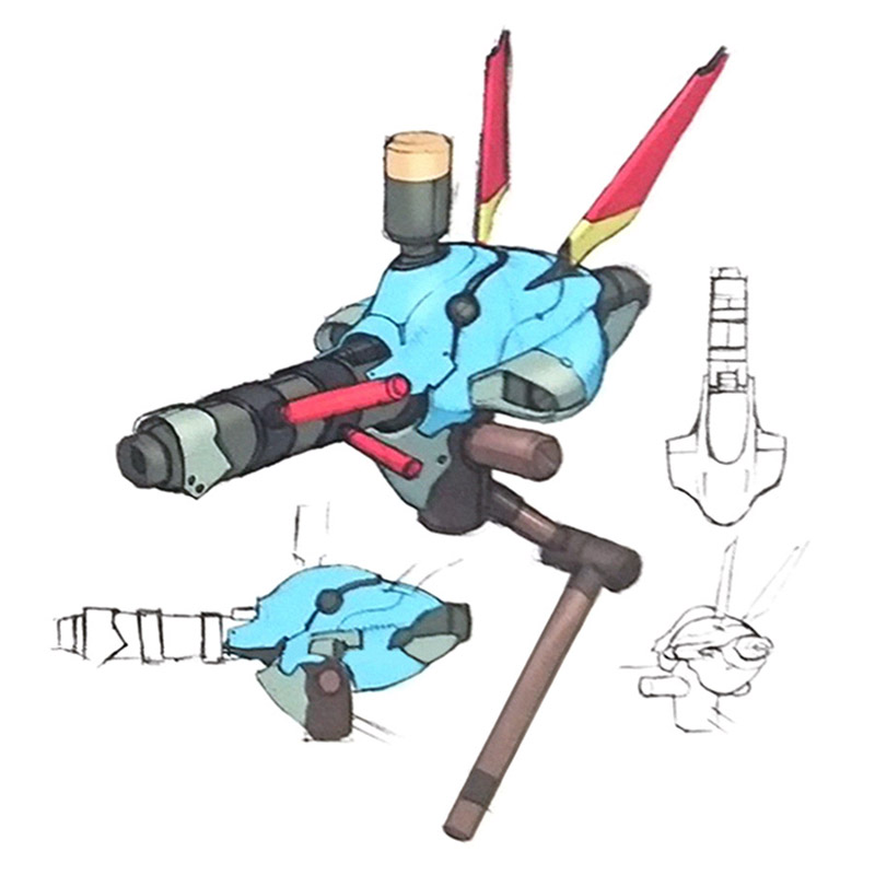 Sentry Ray Concept Art from Final Fantasy VII Remake