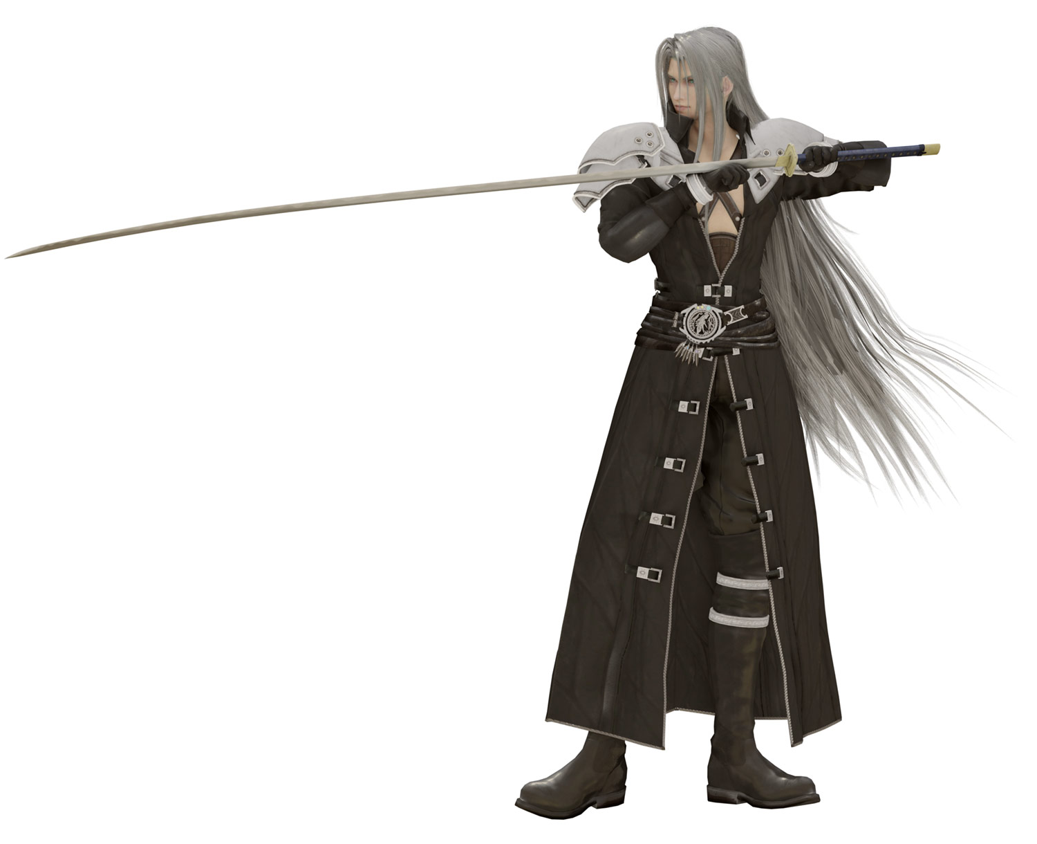 Sephiroth Render from Final Fantasy VII Remake