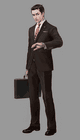Shinra Office Worker Concept Art