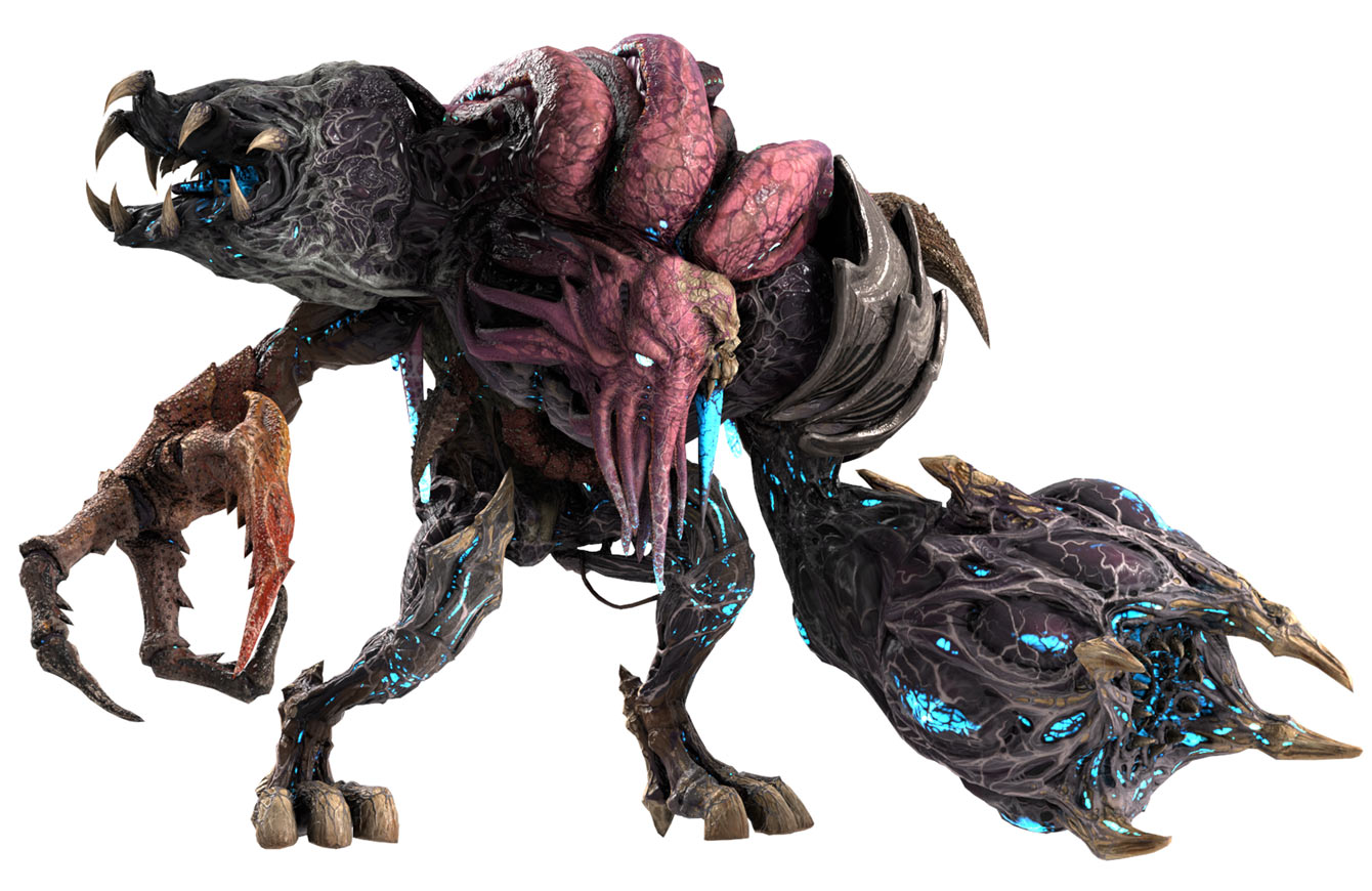 Specimen H0512 Render from Final Fantasy VII Remake