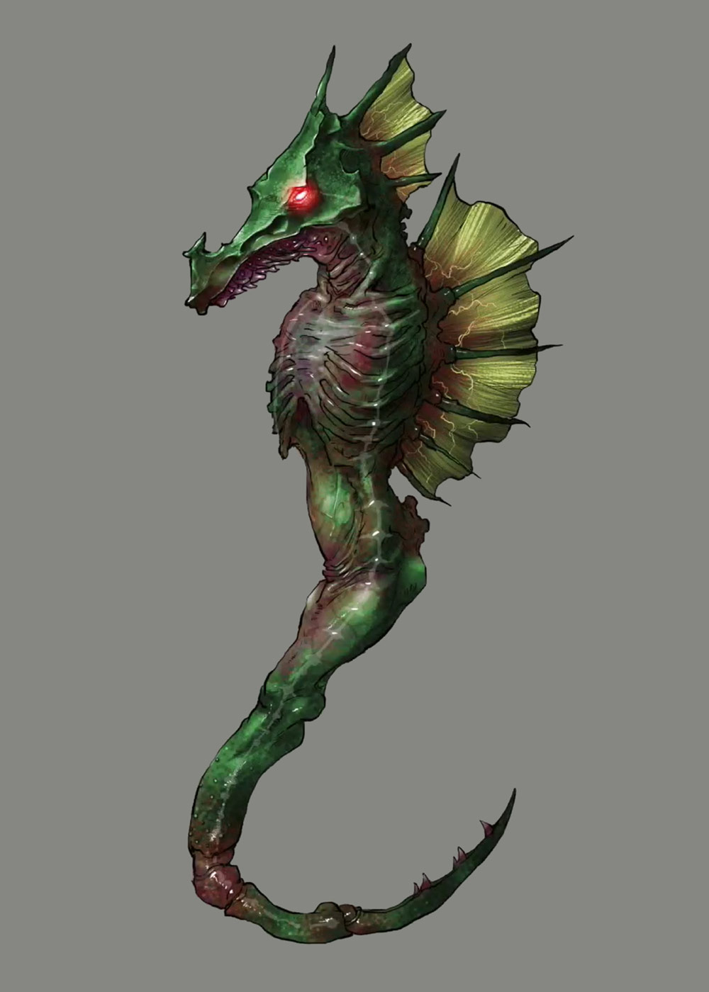 Terpsicolt Concept Art from Final Fantasy VII Remake