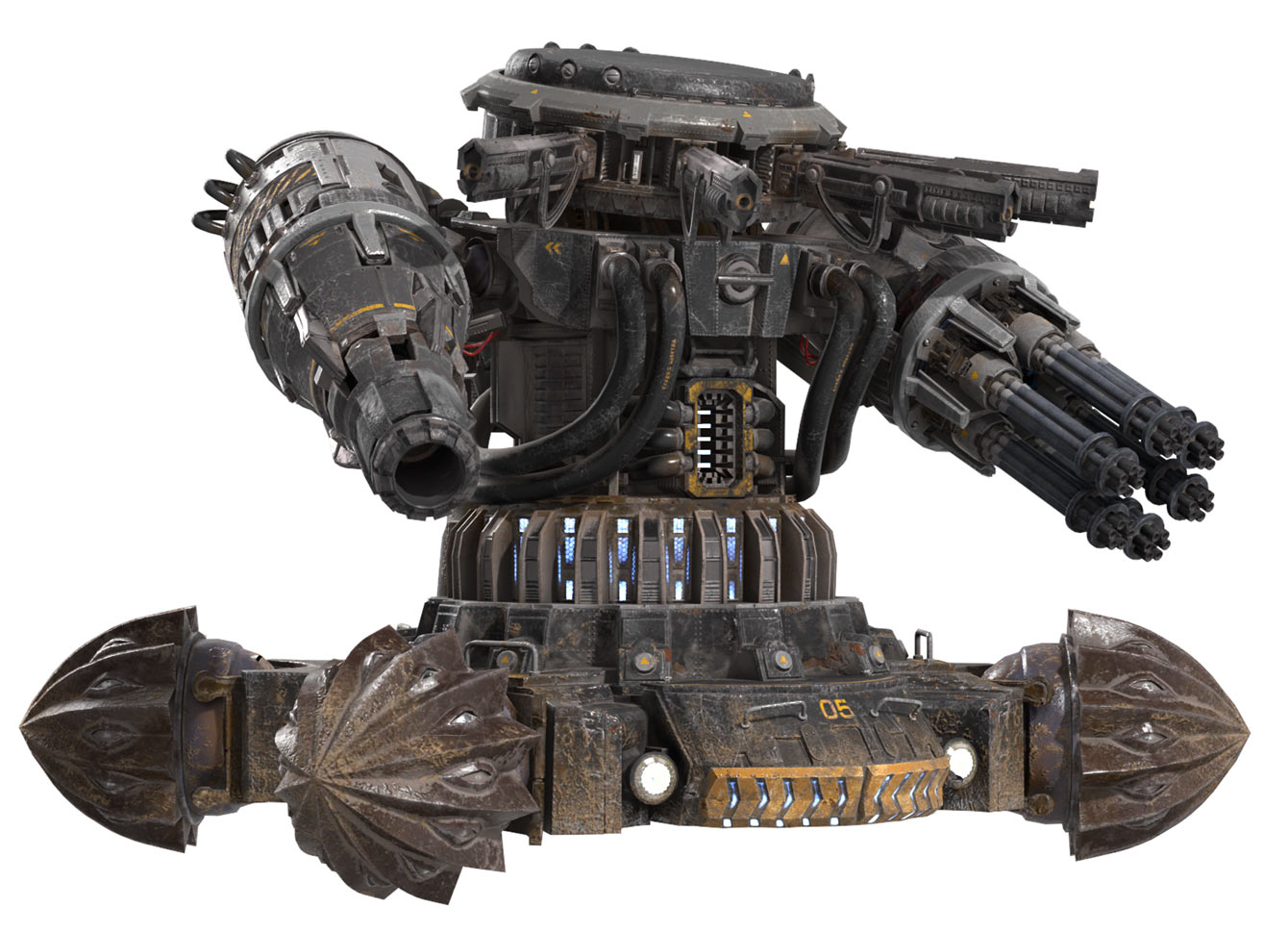 The Arsenal Render from Final Fantasy VII Remake