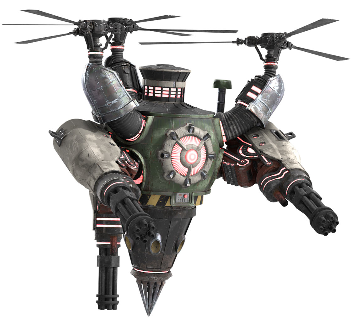 The Valkyrie Render from Final Fantasy VII Remake