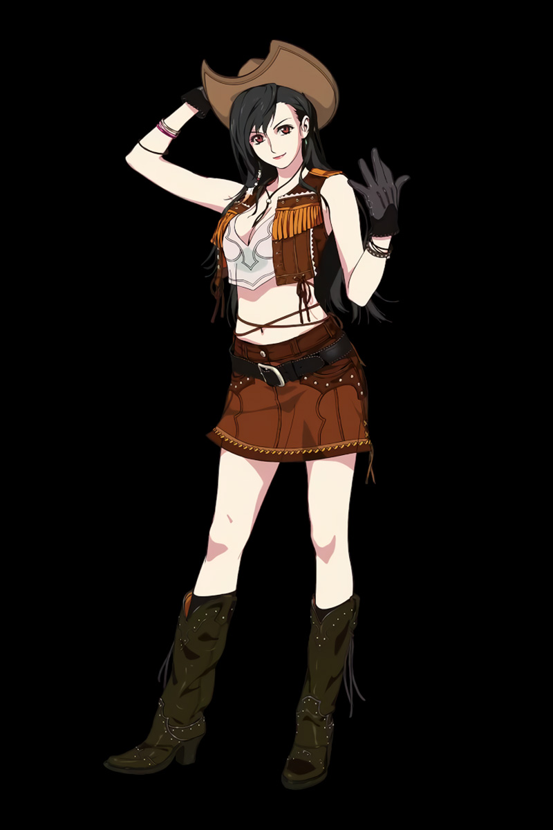 Tifa Concept Art from Final Fantasy VII Remake