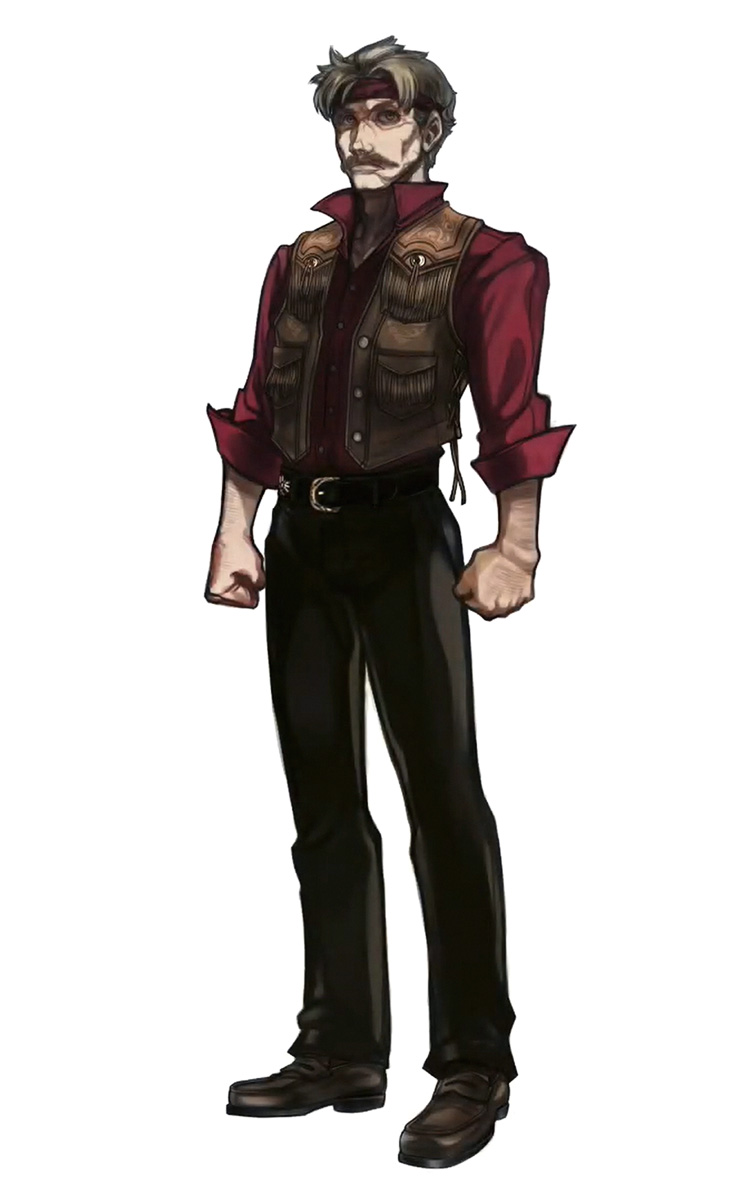 Tifa's Father Concept Art from Final Fantasy VII Remake