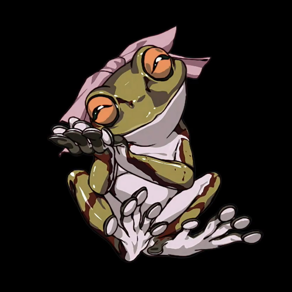 Toad Aerith Concept Art from Final Fantasy VII Remake