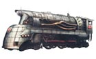 Train Engine Car Concept Art