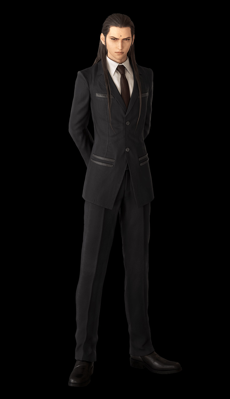 Tseng Art from Final Fantasy VII Remake