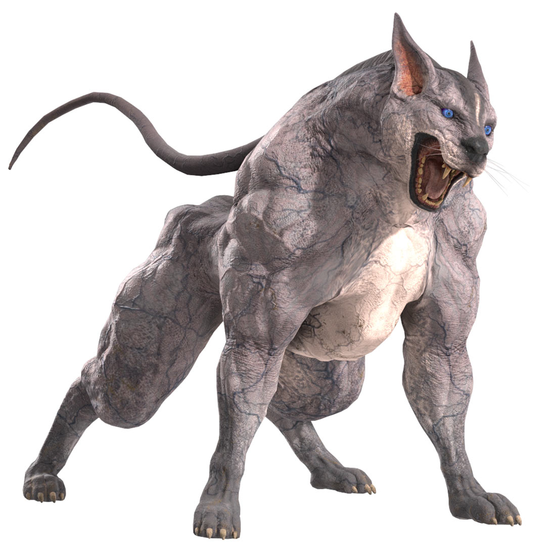 Wrath Hound Render from Final Fantasy VII Remake