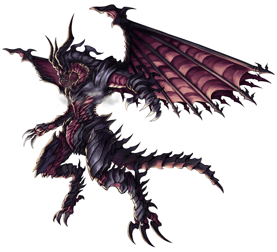 Bahamut Summon Concept Art from Final Fantasy: Brave Exvius