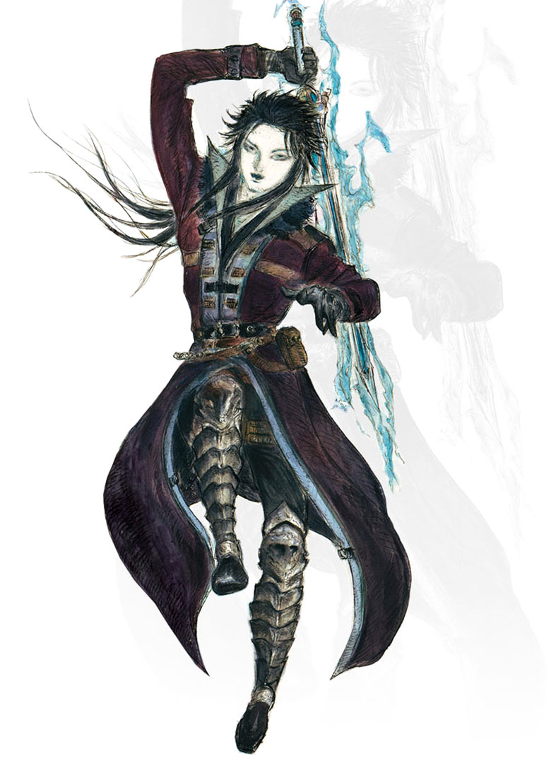Lasswell Illustration from Final Fantasy: Brave Exvius