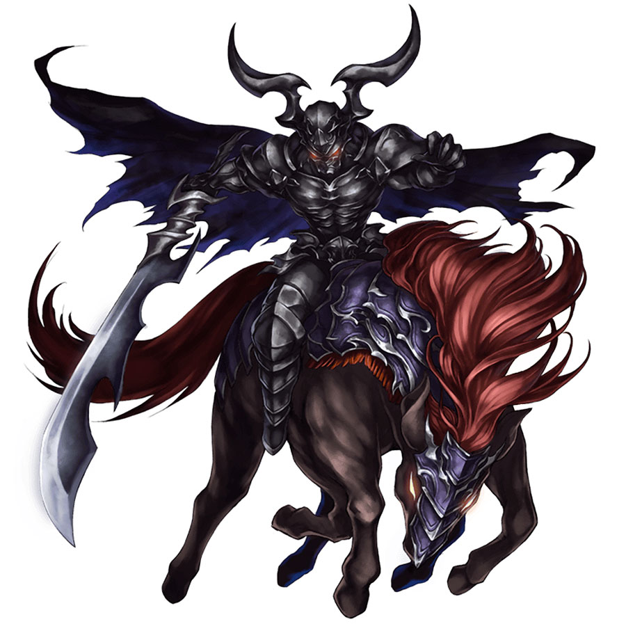 Odin Summon Concept Art from Final Fantasy: Brave Exvius