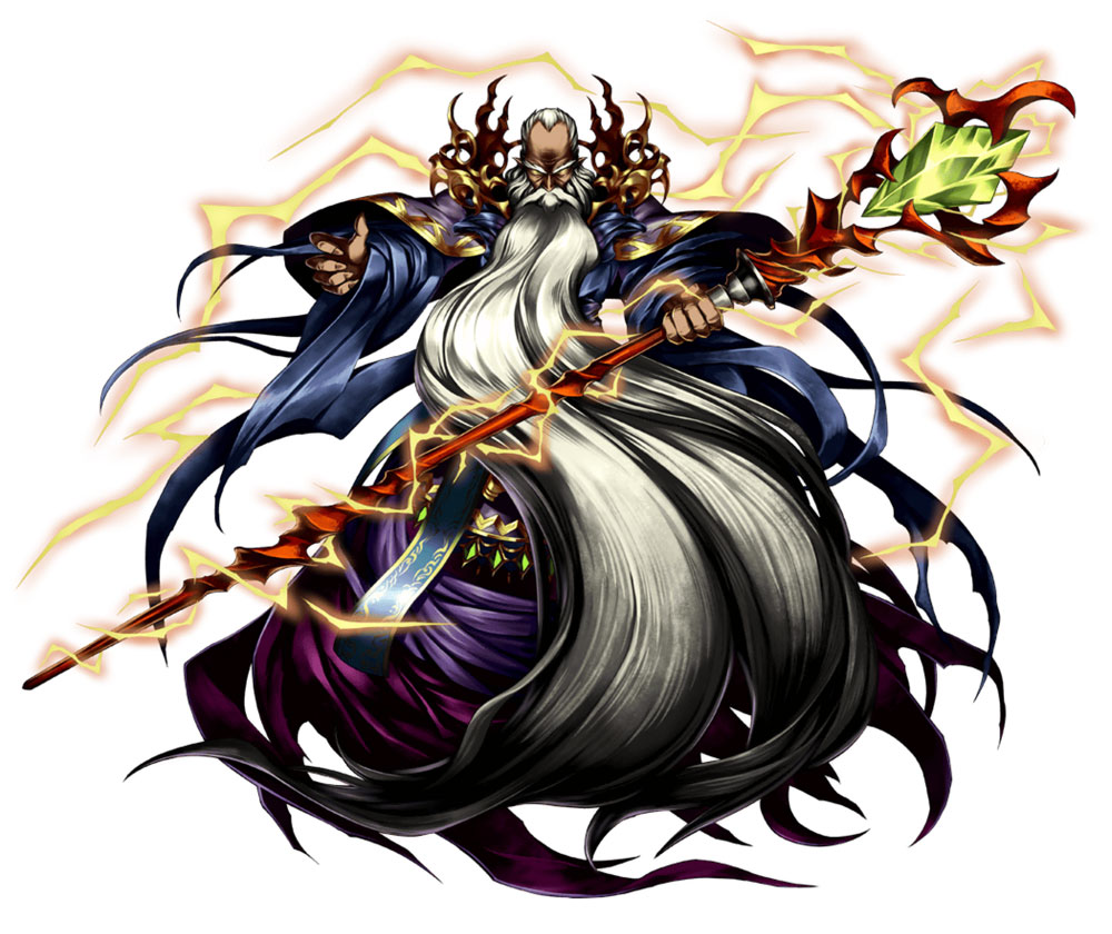 Ramuh Summon Concept Art from Final Fantasy: Brave Exvius