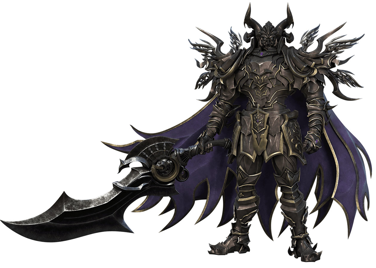 Veritas of the Dark Artwork from Final Fantasy: Brave Exvius