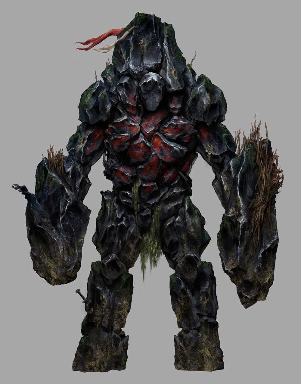 Ancient Onyx Concept Art from God of War