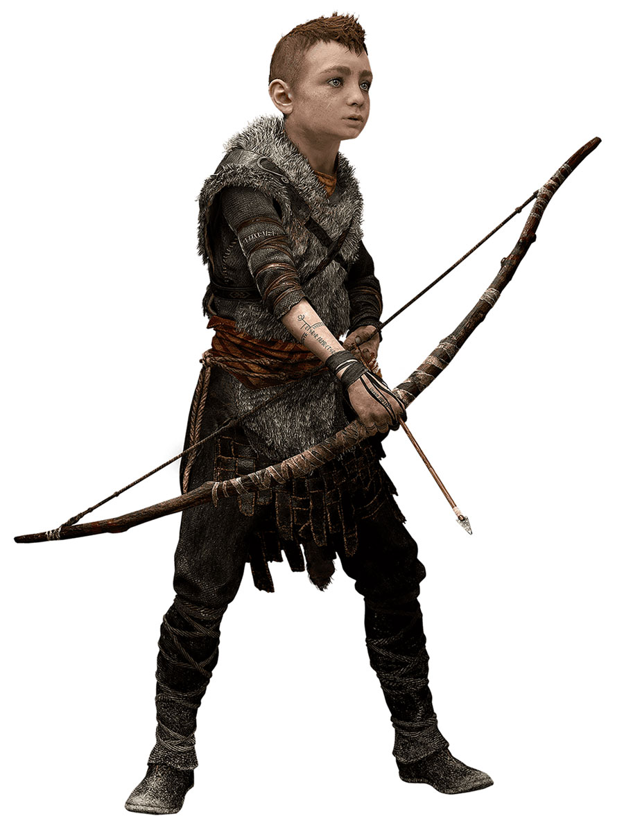 Atreus Artwork from God of War