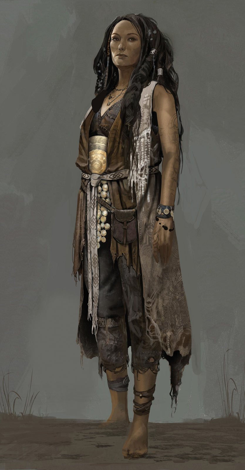 Freya Concept Art from God of War