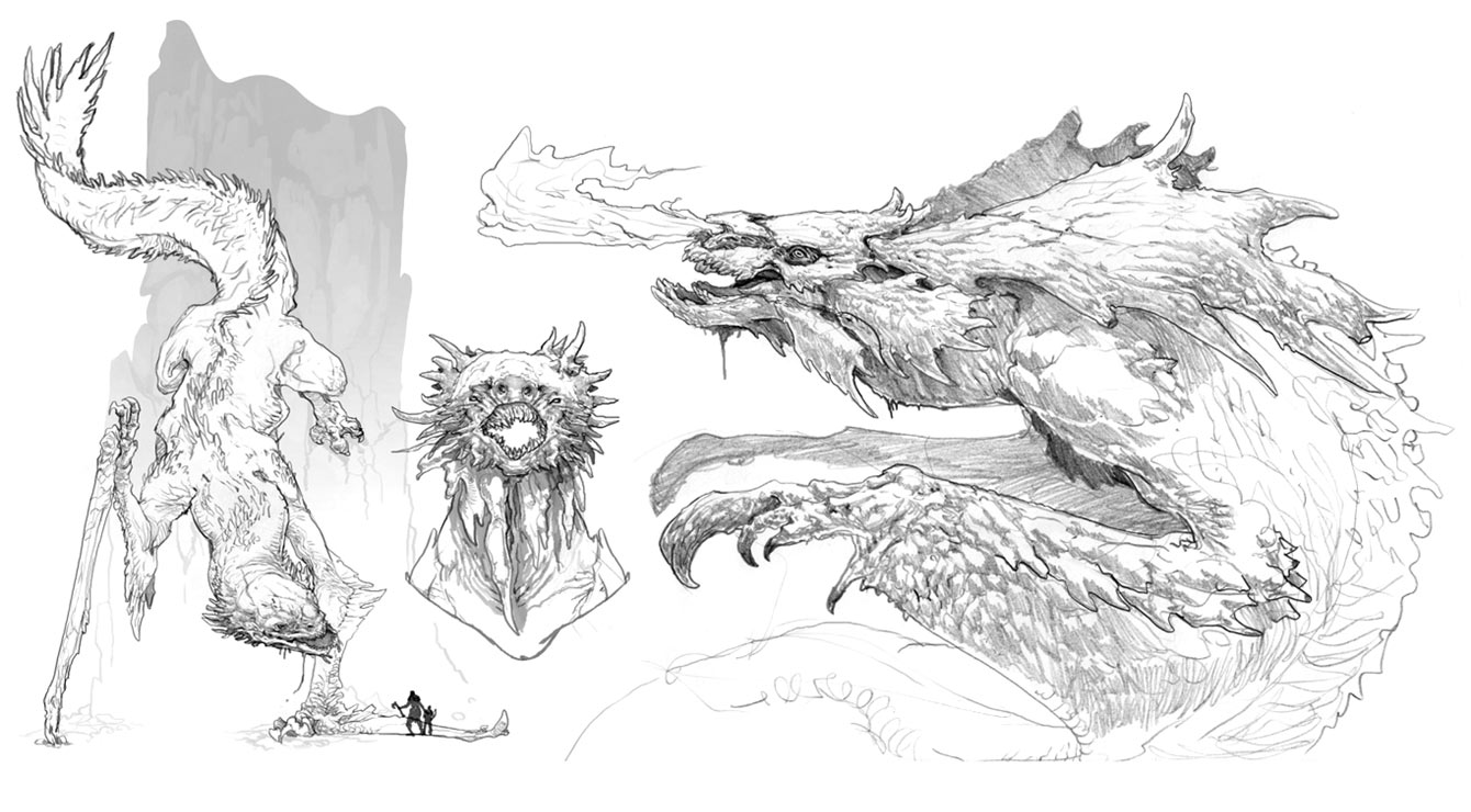 Hraezlyr Concept Artwork from God of War