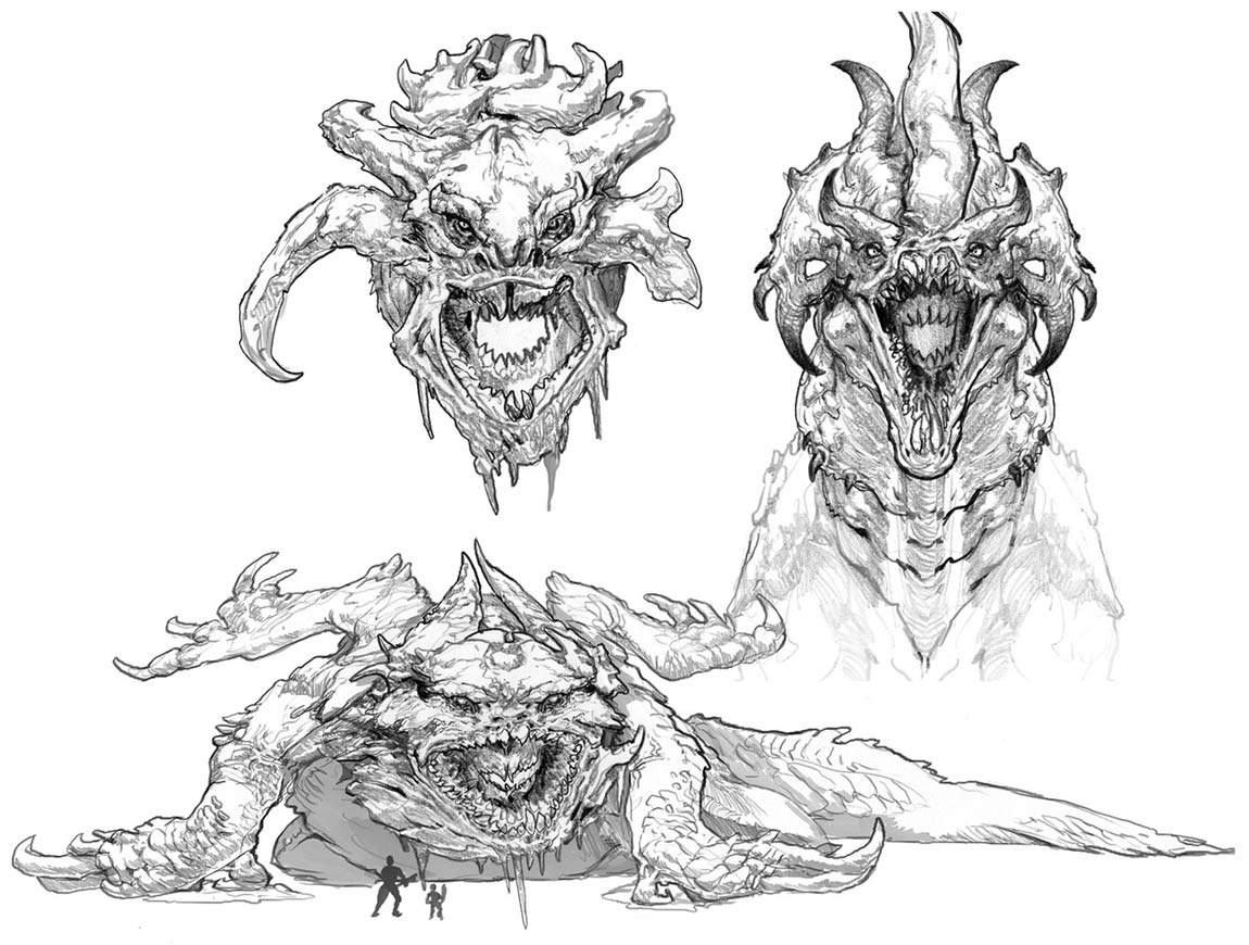 Hraezlyr Concept Artwork from God of War