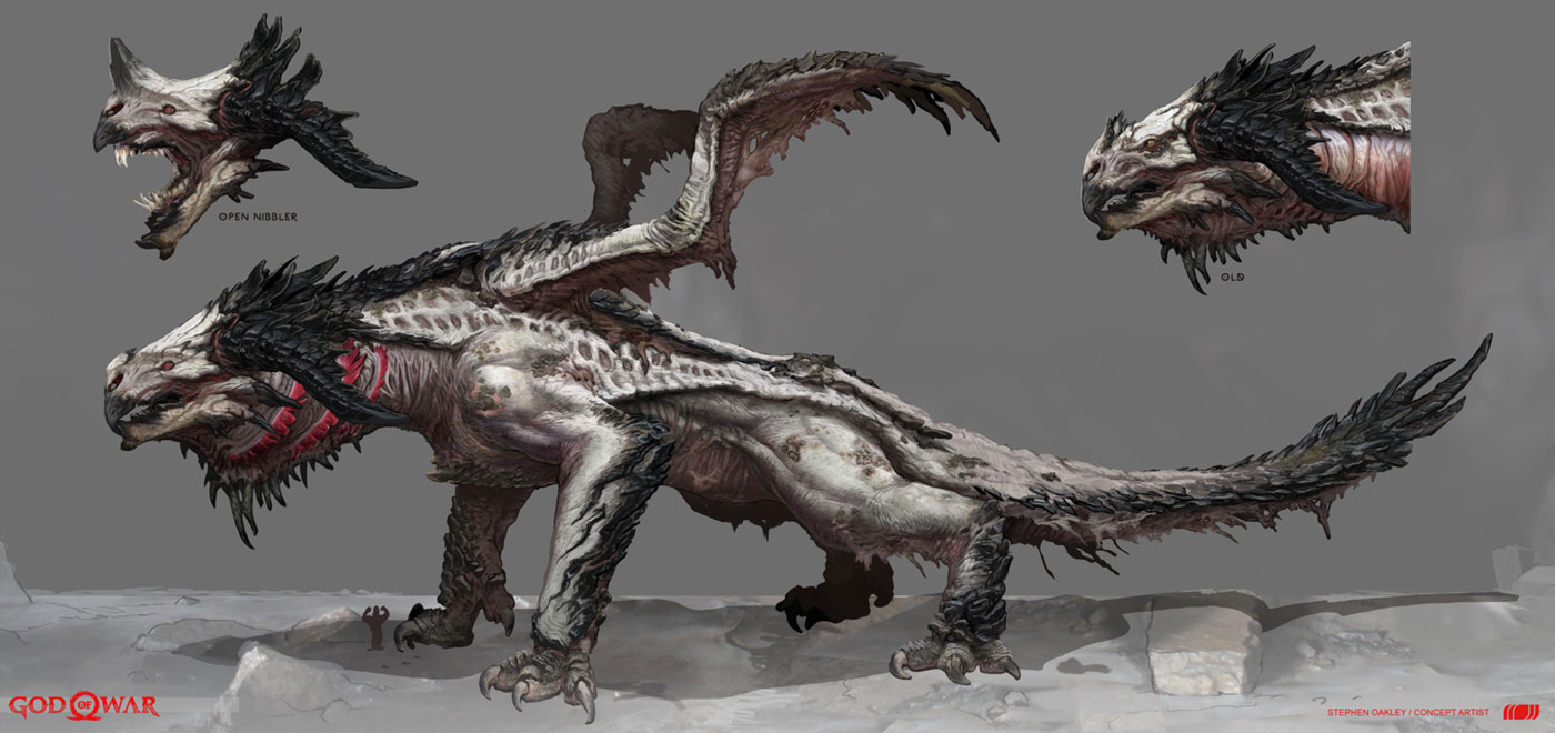 Hraezlyr Final Concept Art from God of War