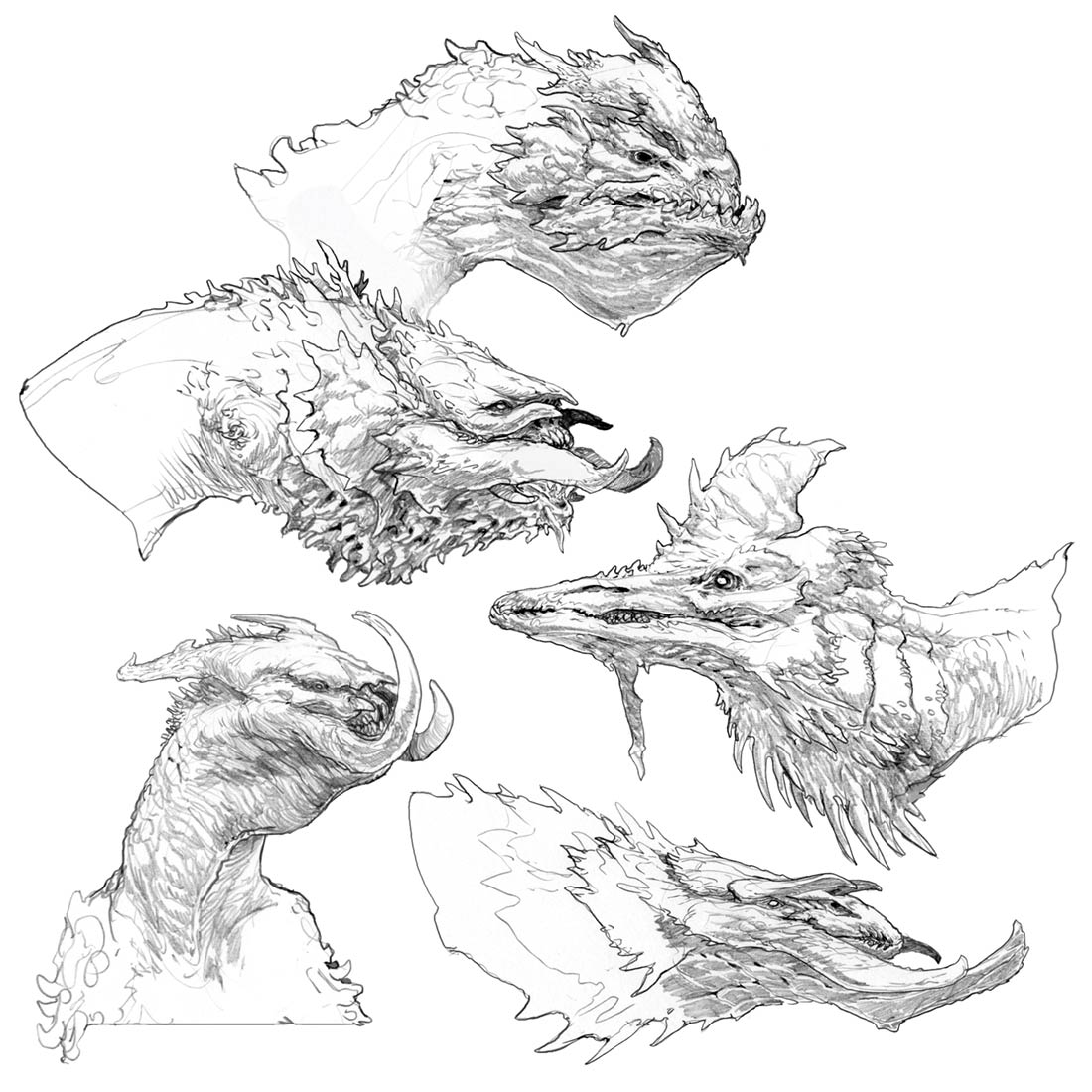 Hraezlyr Head Concept Artwork from God of War