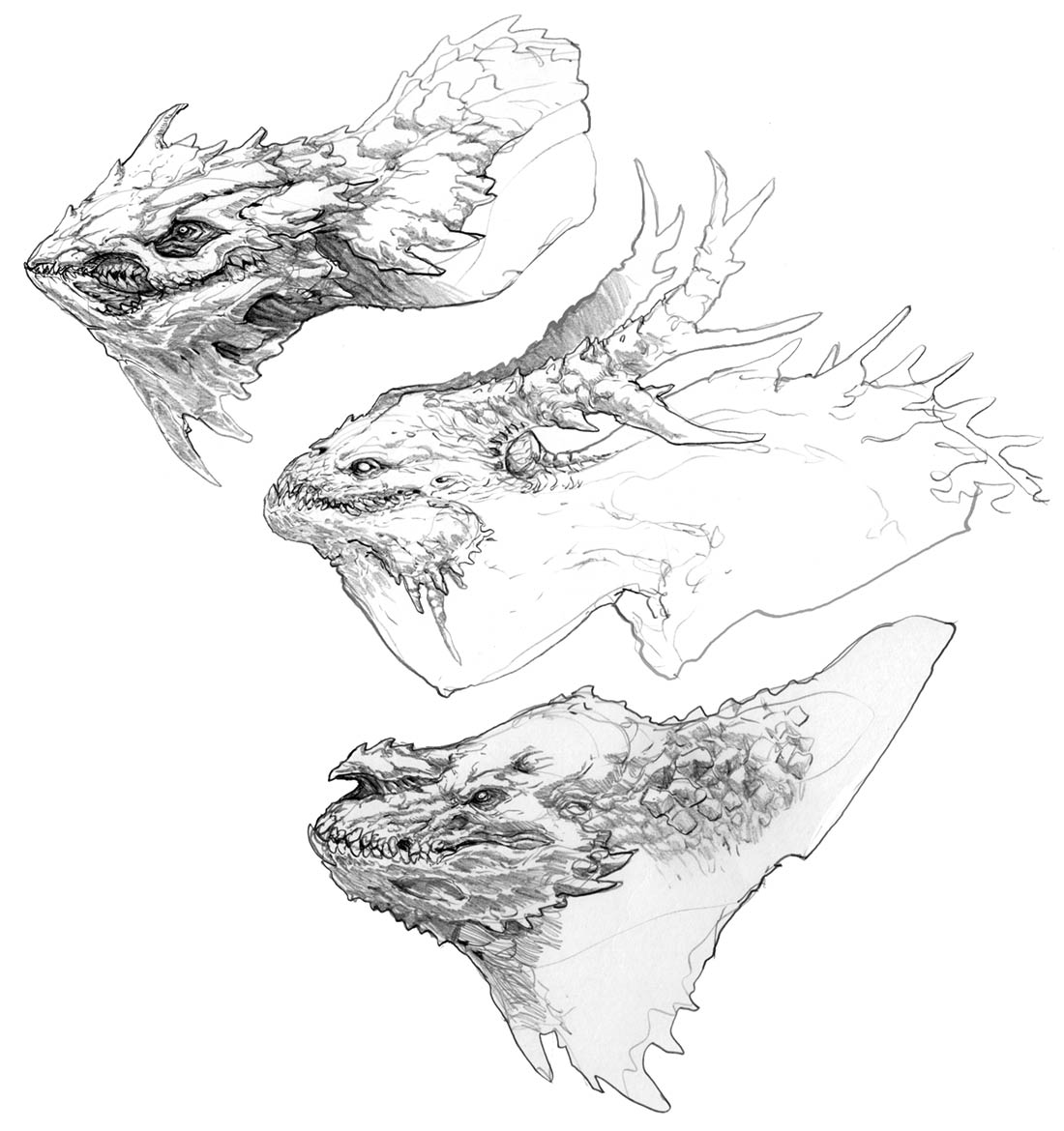 Hraezlyr Head Concept Artwork from God of War