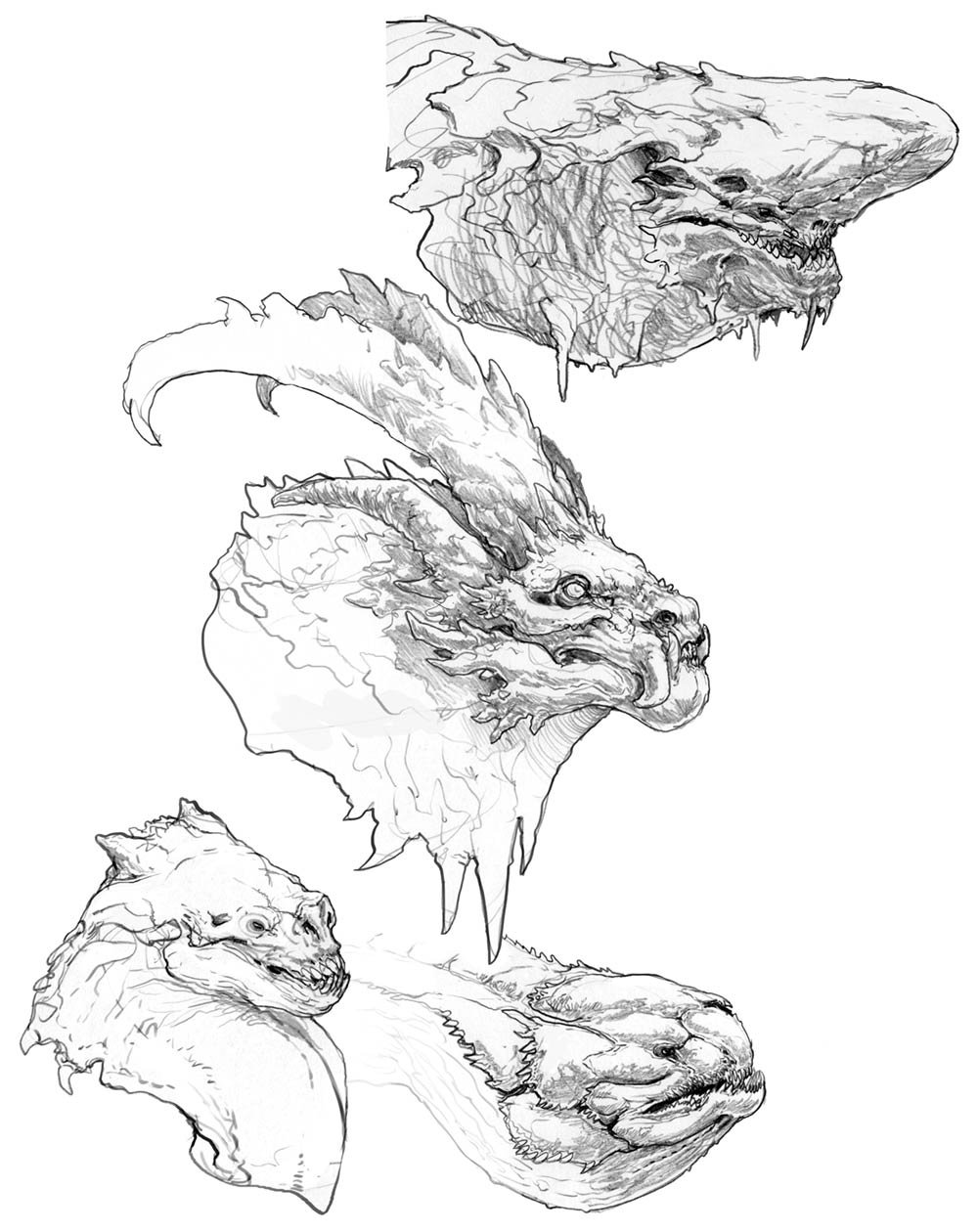 Hraezlyr Head Concept Artwork from God of War