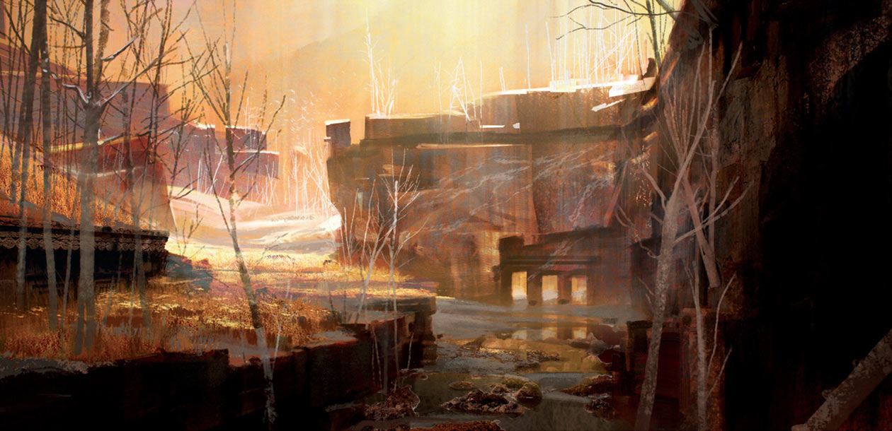 Jotunheim Concept Artwork from God of War