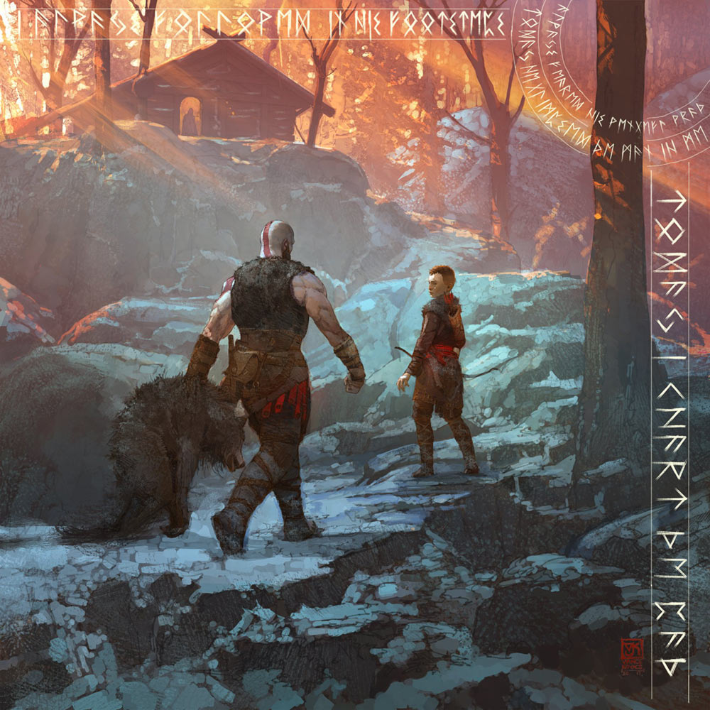 Journey Home Concept Art from God of War