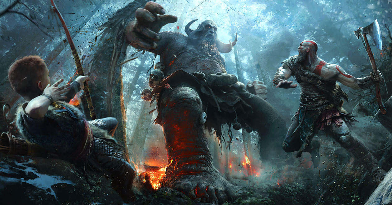 Key Artwork from God of War