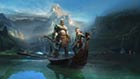 Kratos & Son in Boat