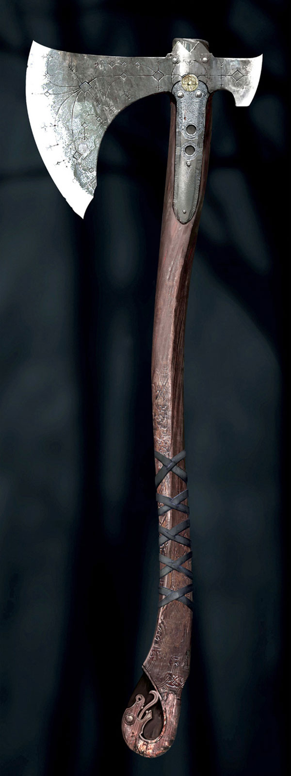 Leviathan Axe Concept Concept Art from God of War