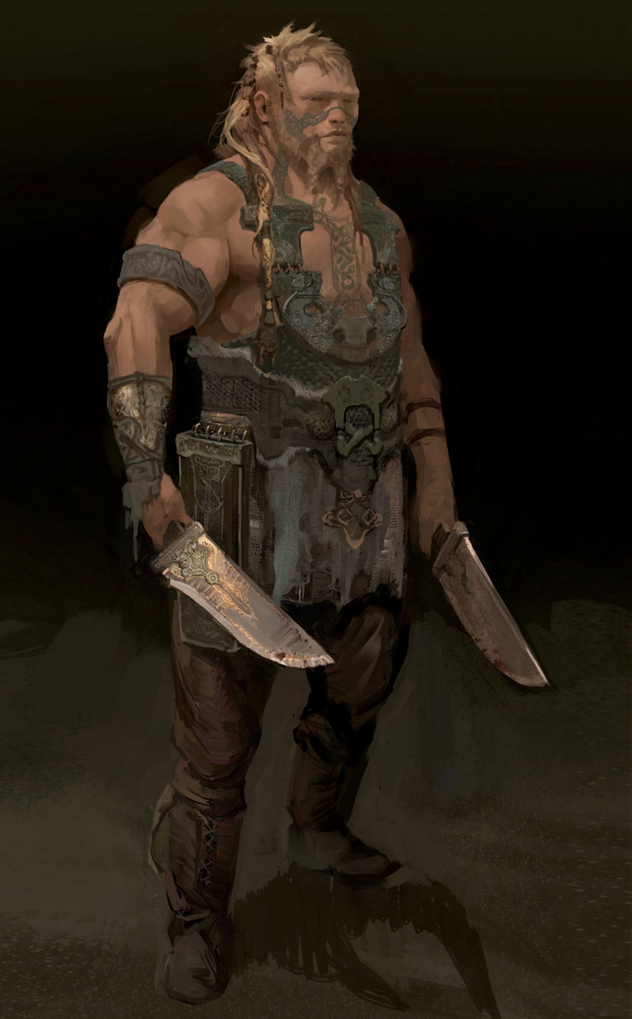Magni Concept Artwork from God of War