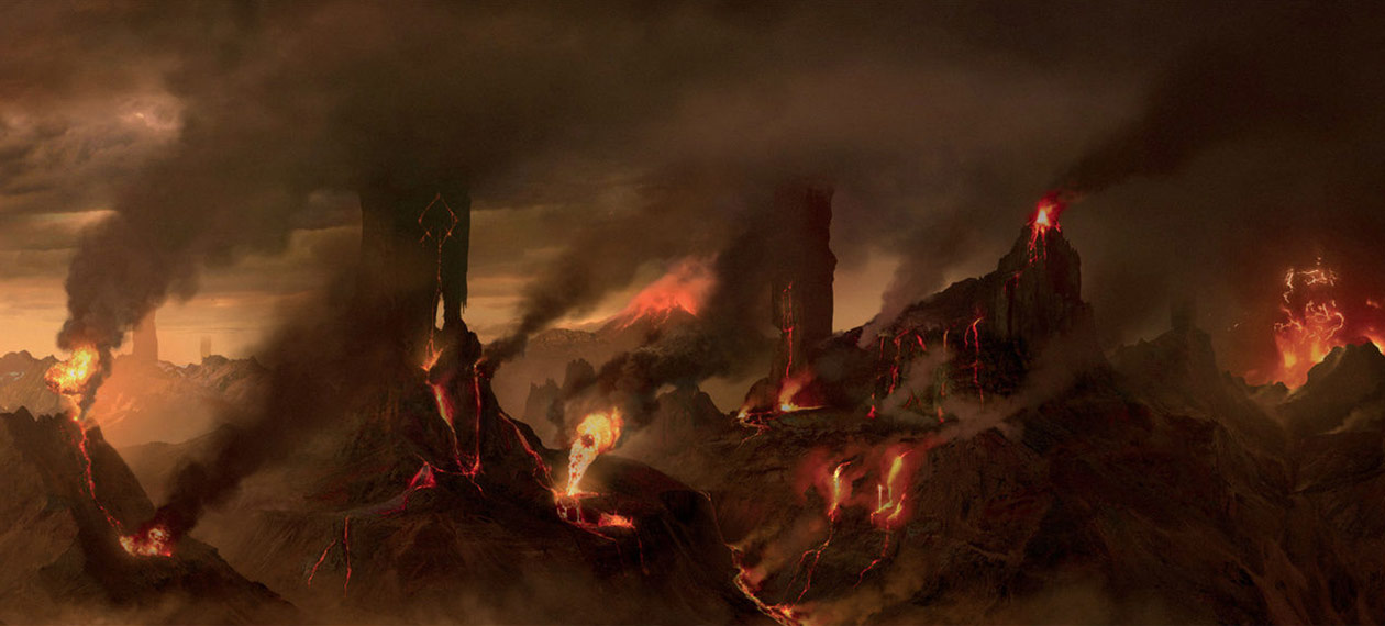 Muspelheim Concept Art from God of War