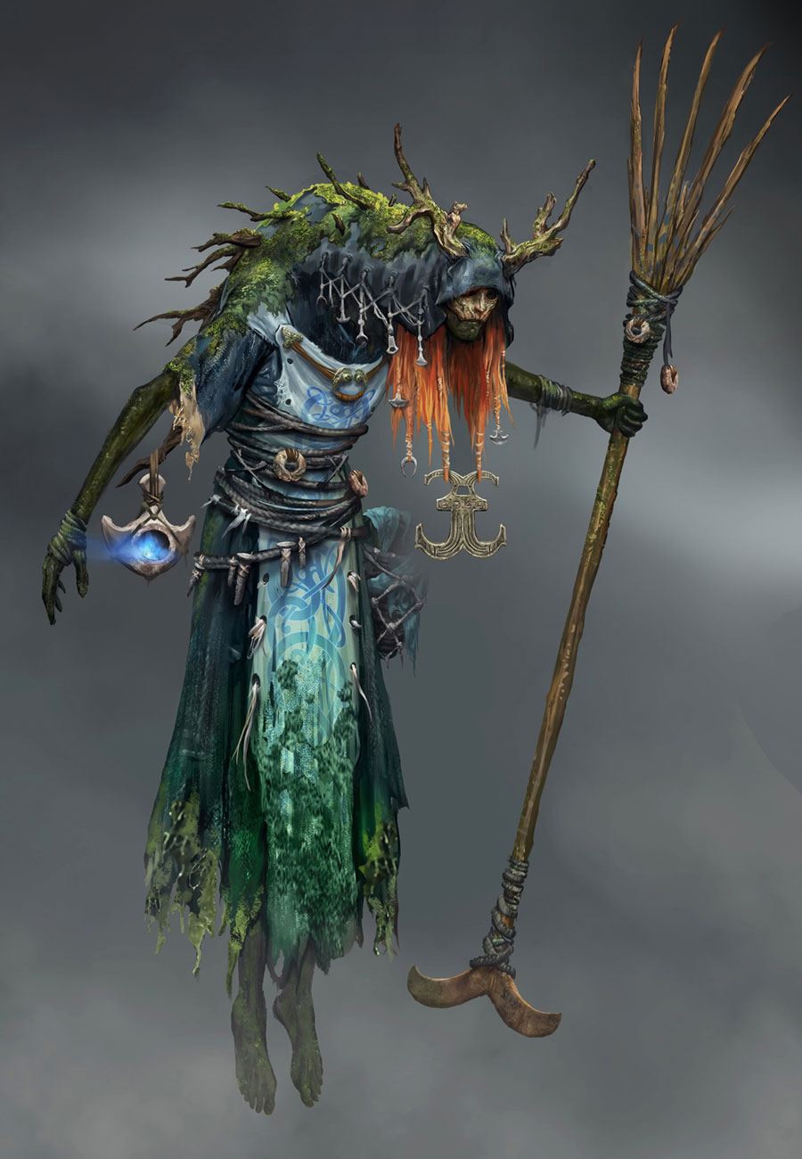 Revenant Concept Artwork from God of War